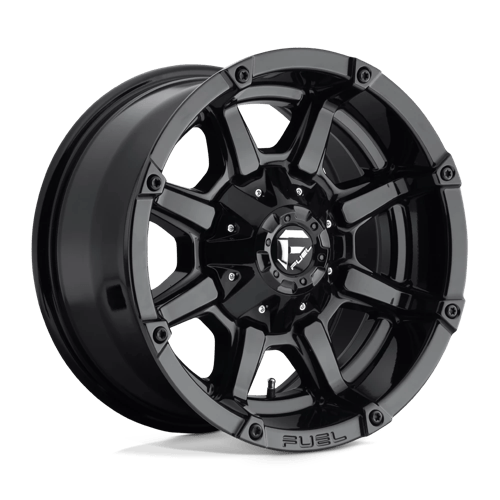 Fuel 1PC 17X9 COUPLER 6X135/5.5 GLOSS BLACK -12