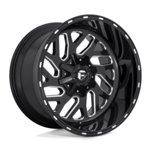 Fuel 1PC 20X9 TRITON 6X135/5.5 GLOSS BLACK MILLED +1