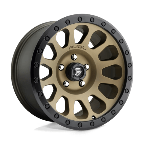 Fuel 1PC 17X8.5 VECTOR 5X120 MATTE BRONZE BLACK BEAD RING +20