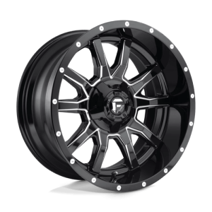 wheelpros-d62720909856.png Fuel 1PC 20X9 D627 6X135/5.5 GLOSS BLACK MILLED +19