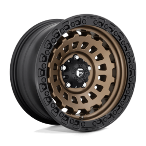 Fuel 1PC 17X9 ZEPHYR 5X127 MATTE BRONZE BLACK BEAD RING -12