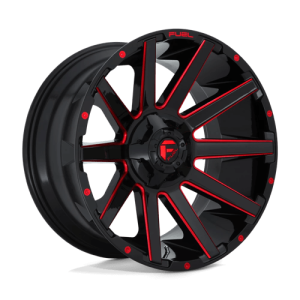 wheelpros-d64320909857.png Fuel 1PC 20X9 CONTRA 6X135/5.5 GLOSS BLACK RED TINTED CLEAR +20
