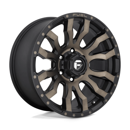 Fuel 1PC 18X9 BLITZ 8X170 MATTE BLACK DOUBLE DARK TINT -12
