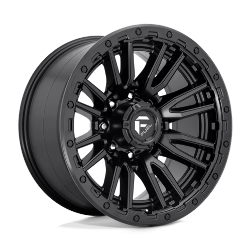 Fuel 1PC 20X10 REBEL 8X165.1 MATTE BLACK -18