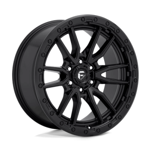 Fuel 1PC 20X9 REBEL 6X139.7 MATTE BLACK +1