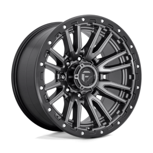 wheelpros-d68020008247.png Fuel 1PC 20X10 REBEL 8X165.1 MATTE GUN METAL BLACK BEAD RING -18