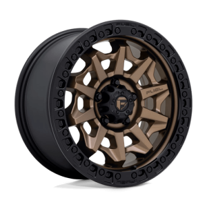 wheelpros-d6961785a360.png Fuel 1PC 17X8.5 COVERT 5X120 MATTE BRONZE BLACK BEAD RING +34
