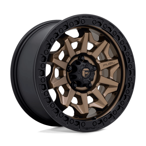 Fuel 1PC 17X8.5 COVERT 5X120 MATTE BRONZE BLACK BEAD RING +34