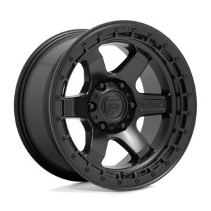 wheelpros-d75018908750.png Fuel 1PC 18X9 BLOCK 6X114.3 MATTE BLACK W/ BLACK RING +1
