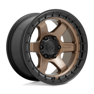 wheelpros-d75117908445.png Fuel 1PC 17X9 BLOCK 6X139.7 MATTE BRONZE W/ BLACK RING -12