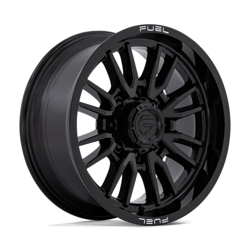 Fuel 1PC 20X9 CLASH 8X165.1 GLOSS BLACK +1