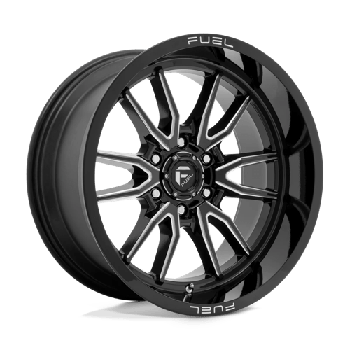 Fuel 1PC 20X10 CLASH 6X139.7 GLOSS BLACK MILLED -18