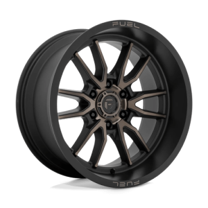 wheelpros-d76220008447.png Fuel 1PC 20X10 CLASH 6X139.7 MATTE BLACK DOUBLE DARK TINT -18