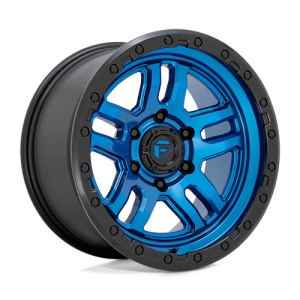 wheelpros-d79017908445.png Fuel 1PC 17X9 AMMO 6X139.7 BLUE W/ BLACK LIP -12