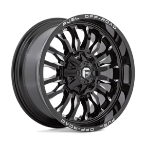 wheelpros-d79520907050.png Fuel 1PC 20X9 ARC 5X5.5/150 GLOSS BLACK MILLED +1