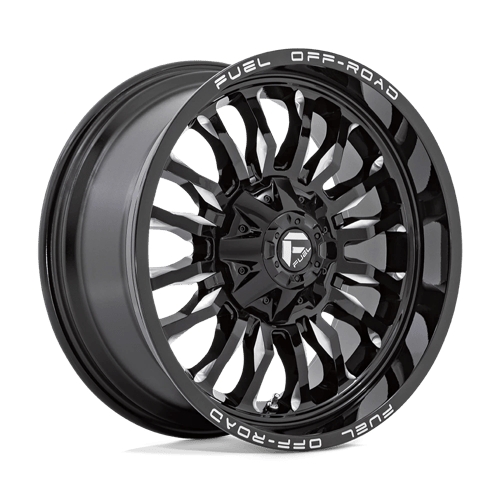 Fuel 1PC 20X9 ARC 5X5.5/150 GLOSS BLACK MILLED +1