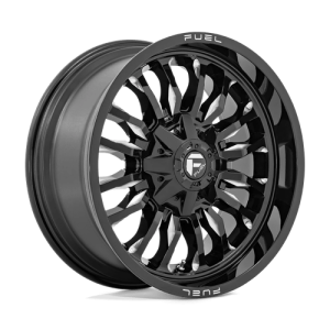 wheelpros-d79520908250.png Fuel 1PC 20X9 ARC 8X165.1 GLOSS BLACK MILLED +1