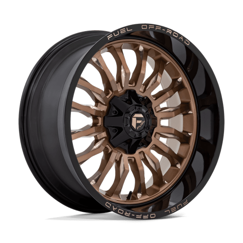 Fuel 1PC 22X10 ARC 6X135/5.5 PLATINUM BRONZE W/ BLACK LIP -18