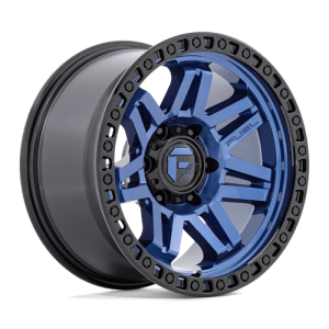 Fuel 1PC 17X9 SYNDICATE 6X139.7 DARK BLUE W/ BLACK RING +1