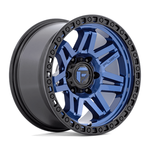 Fuel 1PC 17X9 SYNDICATE 6X139.7 DARK BLUE W/ BLACK RING +1
