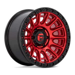 wheelpros-d83417908445.png Fuel 1PC 17X9 CYCLE 6X139.7 CANDY RED W/ BLACK RING -12
