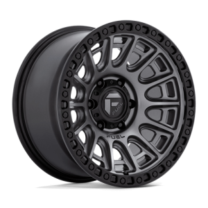 wheelpros-d83517908445.png Fuel 1PC 17X9 CYCLE 6X139.7 MATTE GUNMETAL W/ BLACK RING -12