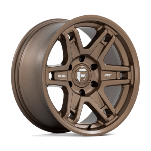 wheelpros-d83718858442.png Fuel 1PC 18X8.5 SLAYER 6X139.7 MATTE BRONZE -15