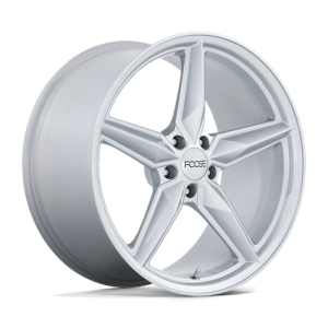 Foose 1PC 20X10 CF8 5X114.3 GLOSS SILVER +35