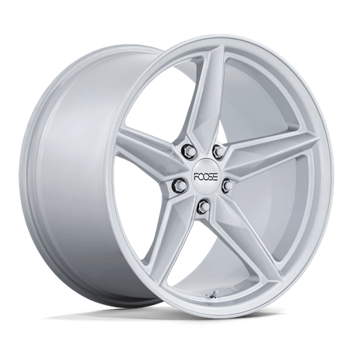 Foose 1PC 20X11 CF8 5X114.3 GLOSS SILVER +50