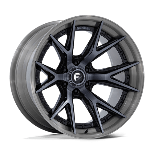 Fuel 1PC 20X9 CATALYST 6X139.7 GLOSS BLACK BRUSHED DARK TINT +20