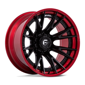 wheelpros-fc402mq20908001.png Fuel 1PC 20X9 CATALYST 8X165.1 MATTE BLACK W/ CANDY RED LIP +1