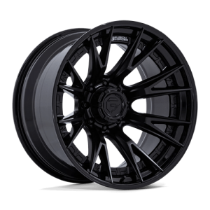 Fuel 1PC 22X12 CATALYST 8X170 MATTE BLACK W/ GLOSS BLACK LIP -44