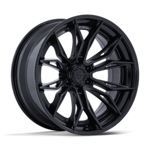 Fuel 1PC 20X9 MUTINY 6X135 MATTE BLACK W/ GLOSS BLACK LIP +1