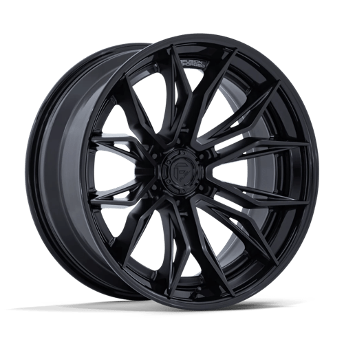 Fuel 1PC 20X9 MUTINY 6X139.7 MATTE BLACK W/ GLOSS BLACK LIP +1