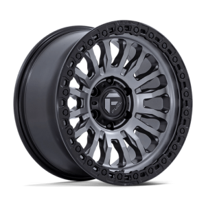 Fuel 1PC 17X9 RINCON 5X150 MATTE GUNMETAL W/ M-BLACK LIP +25