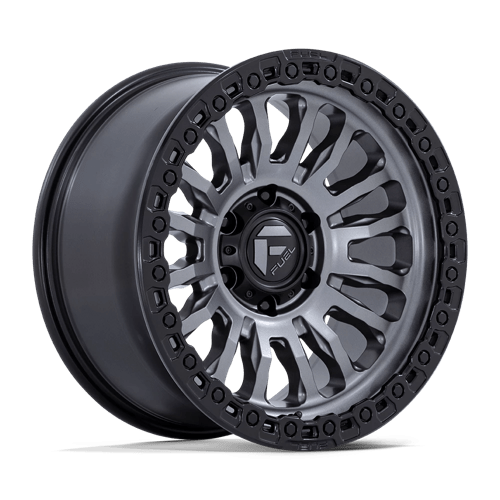 Fuel 1PC 17X9 RINCON 8X170 MATTE GUNMETAL W/ M-BLACK LIP +20