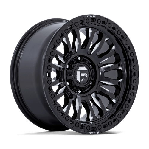 Fuel 1PC 20X9 RINCON 6X139.7 GLOSS BLACK MILLED +1