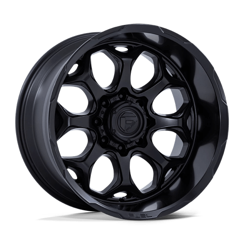 Fuel 1PC 20X10 SCEPTER 8X170 BLACKOUT -18