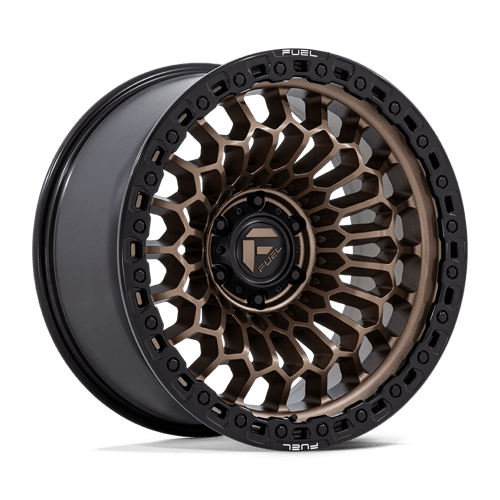 Fuel 1PC 20X10 SINISTER 6X139.7 MATTE BRONZE W/ MATTE BLACK LIP -18
