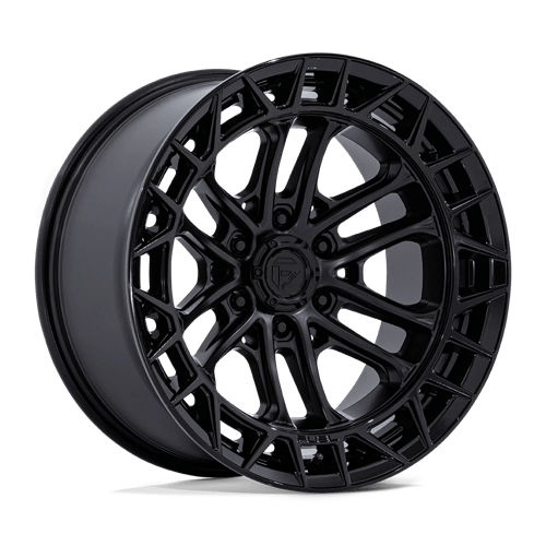 Fuel 1PC 17X9 CELSIUS 6X139.7 MATTE BLACK W/ GLOSS BLACK LIP -12