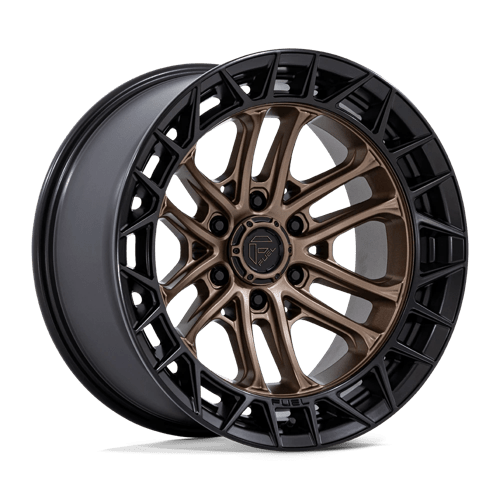 Fuel 1PC 20X9 CELSIUS 6X139.7 MATTE BRONZE W/ MATTE BLACK LIP +20