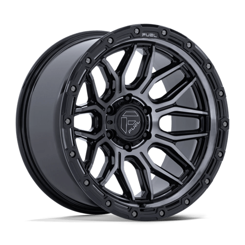 Fuel 1PC 17X9 SURGE 6X139.7 GLOSS BLACK MACHINED W/ GRAY TINT +20
