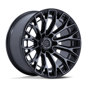 wheelpros-fc882bt18906801.png Fuel 1PC 18X9 TRAX 6X139.7 GLOSS BLACK MACHINED FACE DARK TINTED CLEAR +1