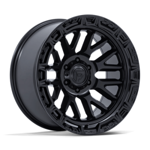 Fuel 1PC 17X9 RAIL 5X127  +1 SATIN BLACK GLOSS BLACK LIP