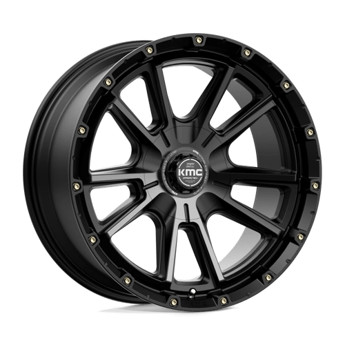 KMC 20X9 KM100 6X135/5.5 SATIN BLACK W/ GRAY TINT +0