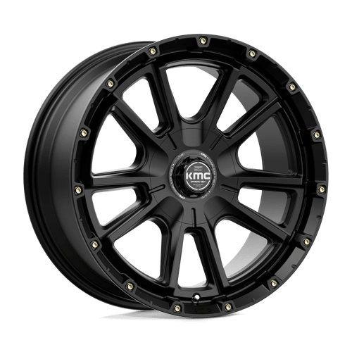KMC 20X9 KM100 6X4.5/5.5 SATIN BLACK +18