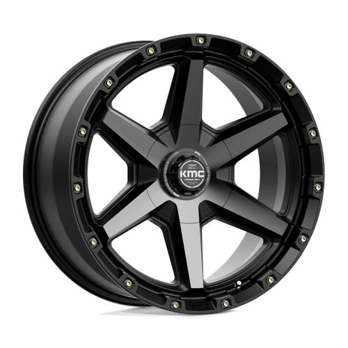 KMC 20X9 KM101 6X135/5.5 SATIN BLACK W/ GRAY TINT +0