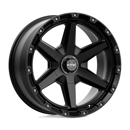 KMC 20X9 KM101 6X135/5.5 SATIN BLACK +0