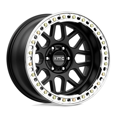 KMC 20X10 GRENADE 6X139.7 SATIN BLACK -48