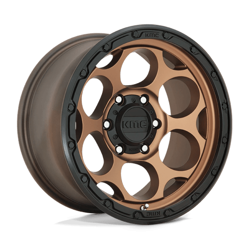 KMC 17X9 KM541 5X127 MATTE BRONZE W/ BLACK LIP -12